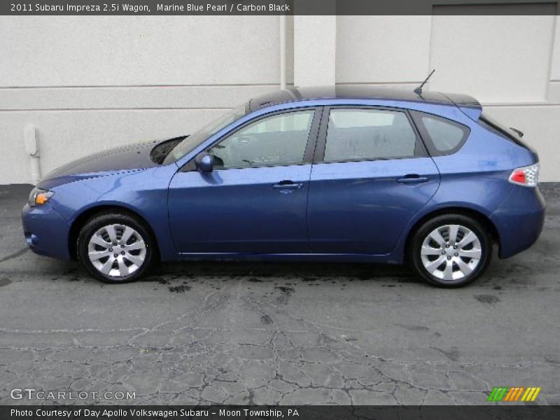  2011 Impreza 2.5i Wagon Marine Blue Pearl