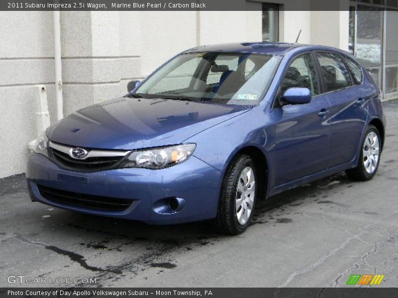 Front 3/4 View of 2011 Impreza 2.5i Wagon