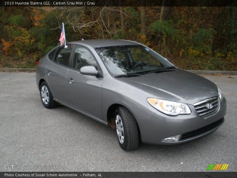 Carbon Gray Mist / Gray 2010 Hyundai Elantra GLS
