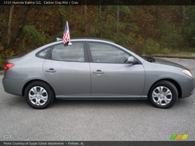 Carbon Gray Mist / Gray 2010 Hyundai Elantra GLS