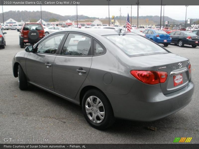 Carbon Gray Mist / Gray 2010 Hyundai Elantra GLS