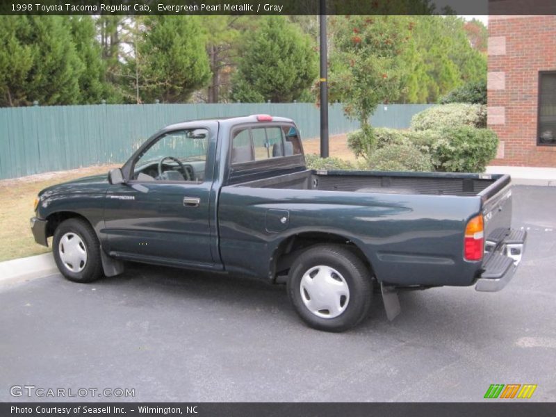 Evergreen Pearl Metallic / Gray 1998 Toyota Tacoma Regular Cab