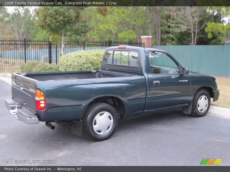 Evergreen Pearl Metallic / Gray 1998 Toyota Tacoma Regular Cab