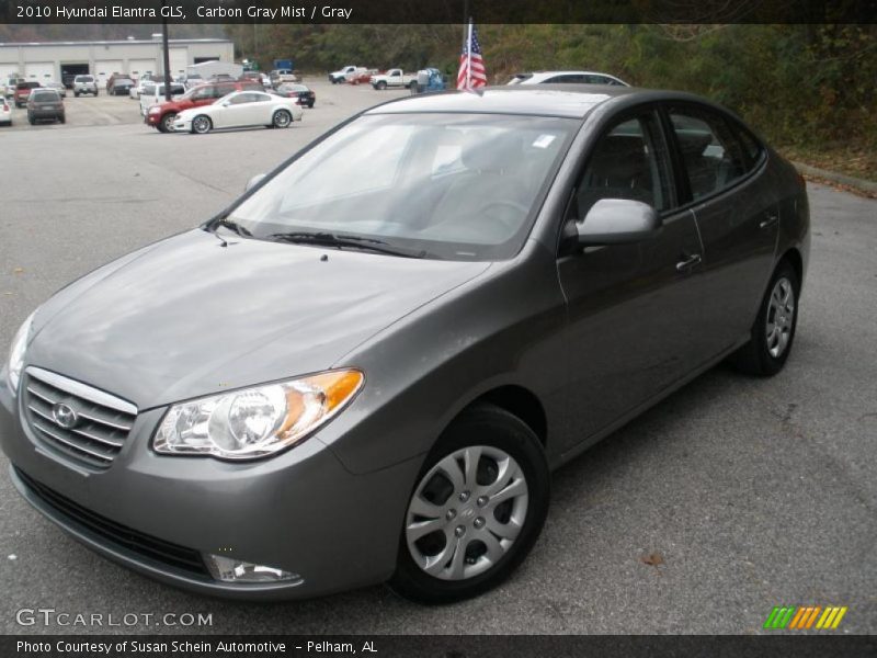 Carbon Gray Mist / Gray 2010 Hyundai Elantra GLS