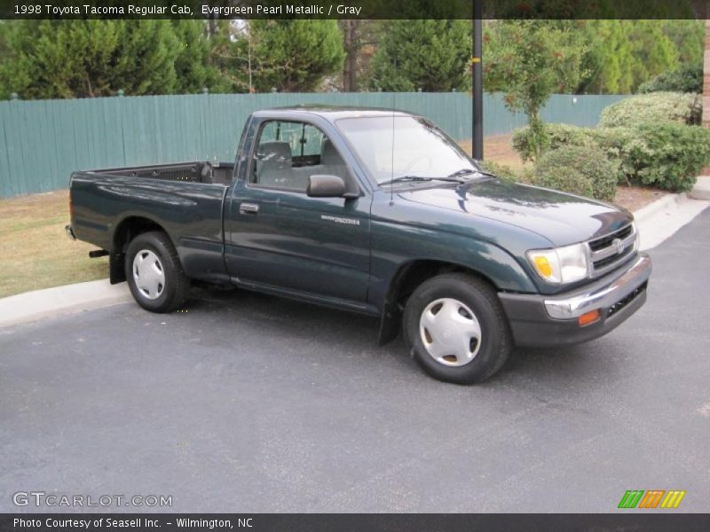 Evergreen Pearl Metallic / Gray 1998 Toyota Tacoma Regular Cab
