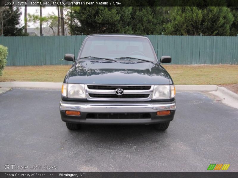 Evergreen Pearl Metallic / Gray 1998 Toyota Tacoma Regular Cab