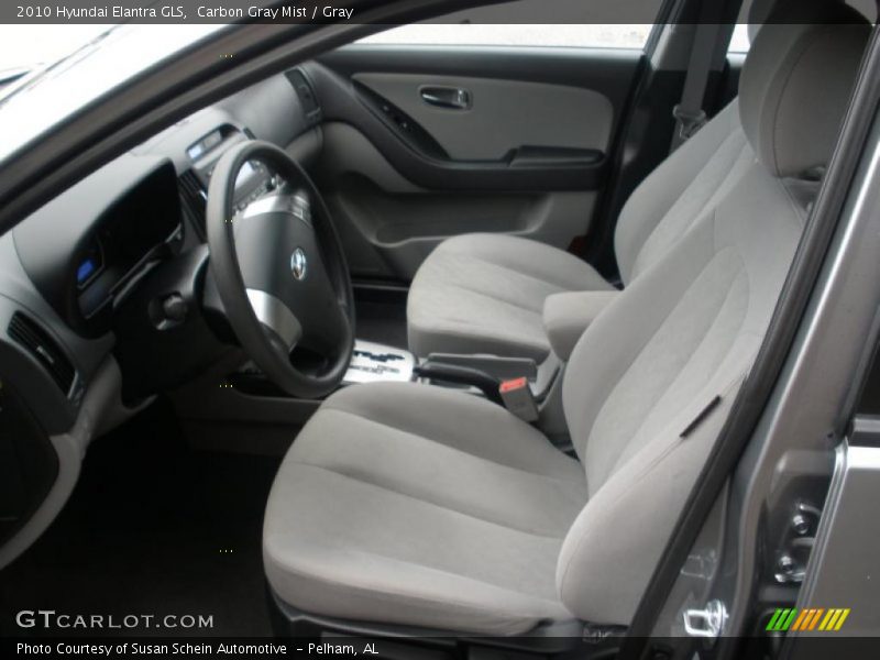 Carbon Gray Mist / Gray 2010 Hyundai Elantra GLS