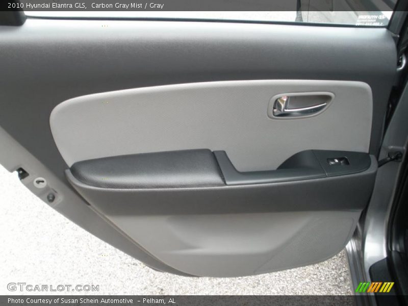 Carbon Gray Mist / Gray 2010 Hyundai Elantra GLS