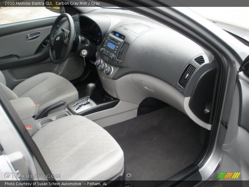 Carbon Gray Mist / Gray 2010 Hyundai Elantra GLS