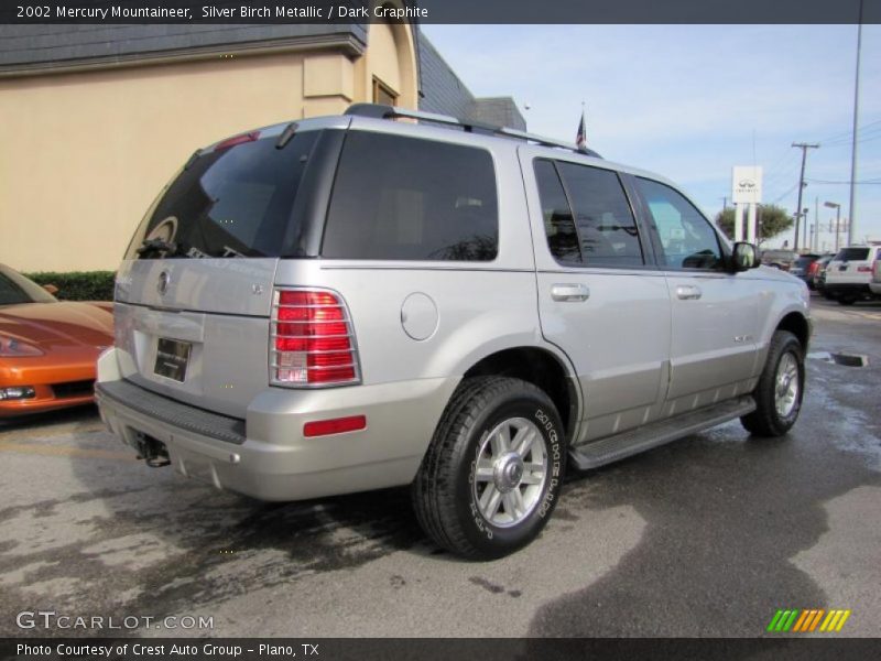 Silver Birch Metallic / Dark Graphite 2002 Mercury Mountaineer