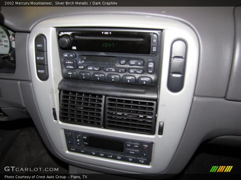 Controls of 2002 Mountaineer 