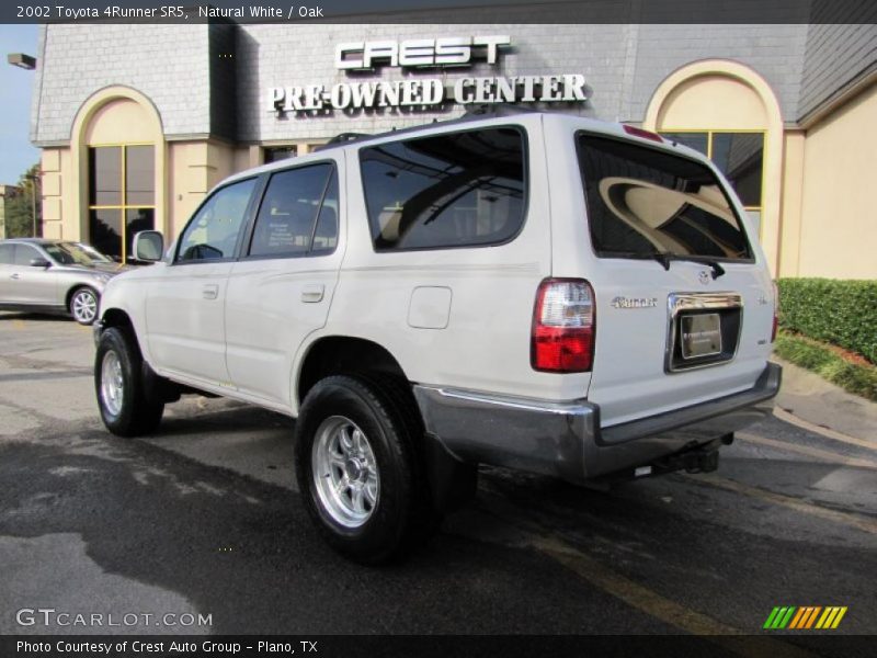 Natural White / Oak 2002 Toyota 4Runner SR5