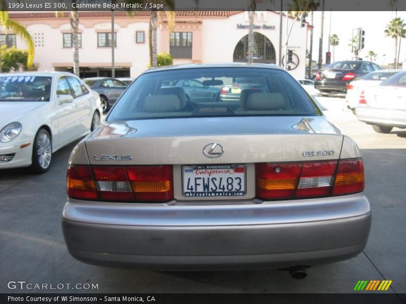Cashmere Beige Metallic / Sage 1999 Lexus ES 300