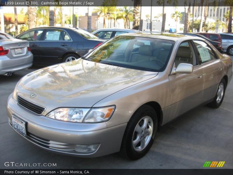 Cashmere Beige Metallic / Sage 1999 Lexus ES 300