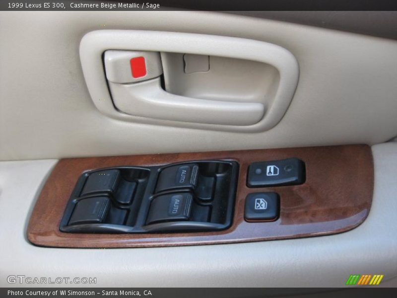 Cashmere Beige Metallic / Sage 1999 Lexus ES 300