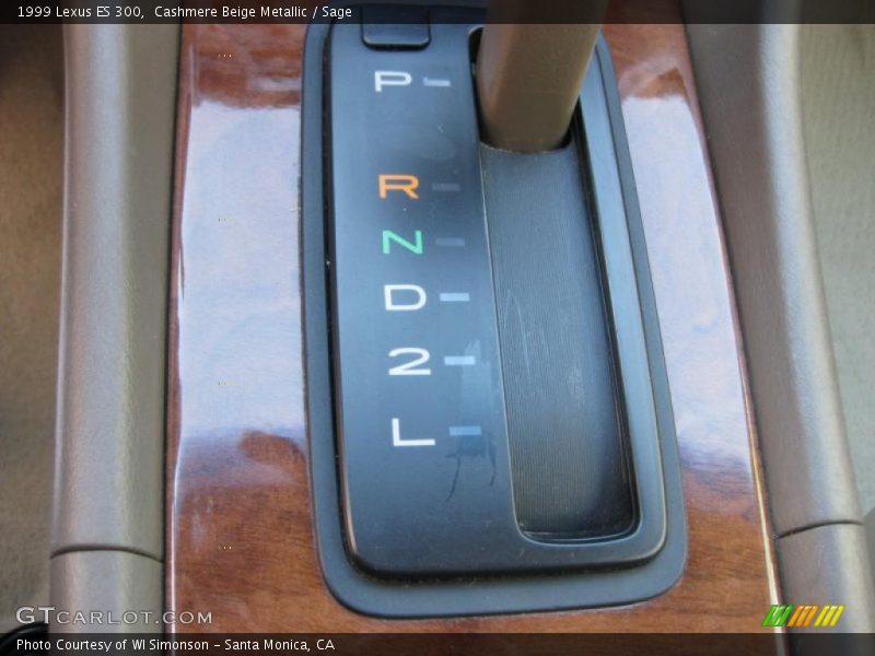 Cashmere Beige Metallic / Sage 1999 Lexus ES 300