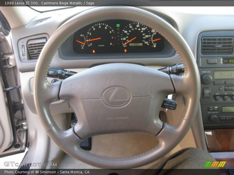Cashmere Beige Metallic / Sage 1999 Lexus ES 300