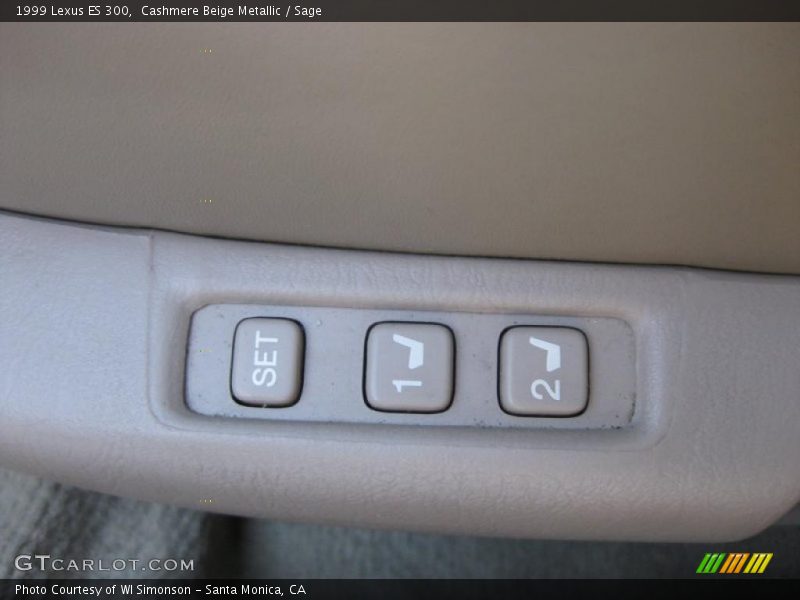 Cashmere Beige Metallic / Sage 1999 Lexus ES 300