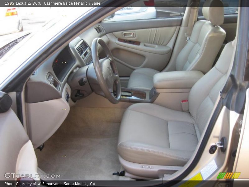 Cashmere Beige Metallic / Sage 1999 Lexus ES 300