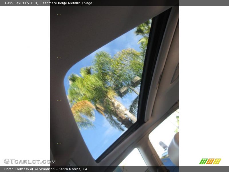 Cashmere Beige Metallic / Sage 1999 Lexus ES 300