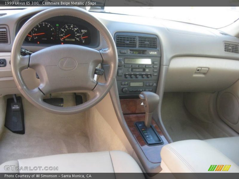 Cashmere Beige Metallic / Sage 1999 Lexus ES 300