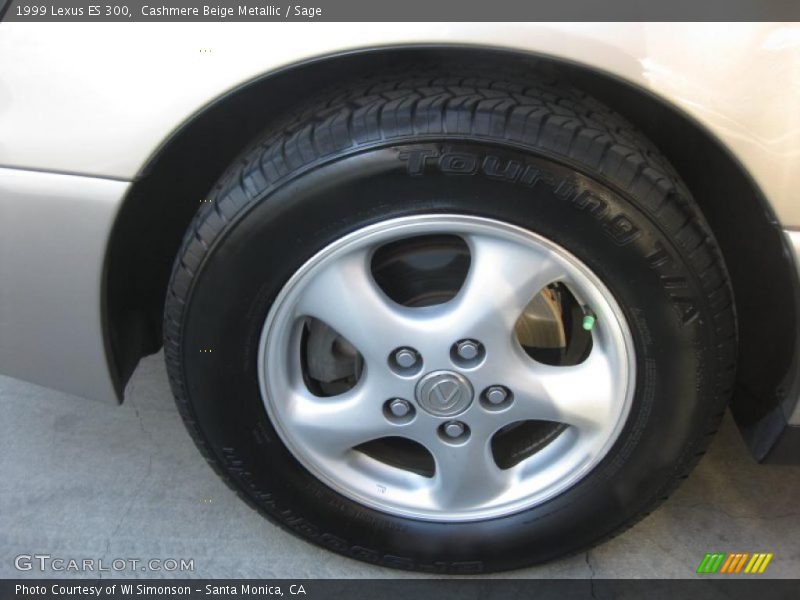 Cashmere Beige Metallic / Sage 1999 Lexus ES 300