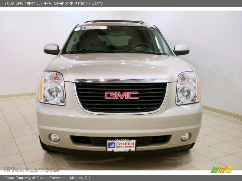 Silver Birch Metallic / Ebony 2009 GMC Yukon SLT 4x4