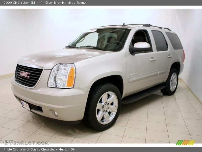 Silver Birch Metallic / Ebony 2009 GMC Yukon SLT 4x4