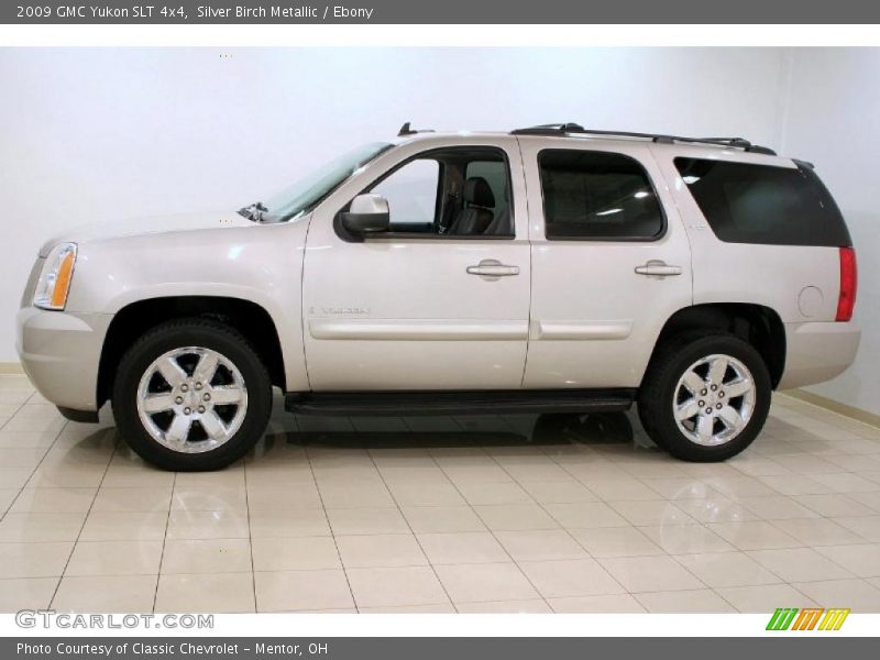 Silver Birch Metallic / Ebony 2009 GMC Yukon SLT 4x4