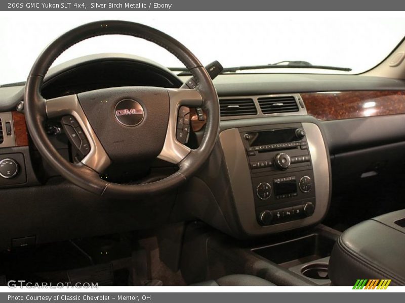 Silver Birch Metallic / Ebony 2009 GMC Yukon SLT 4x4