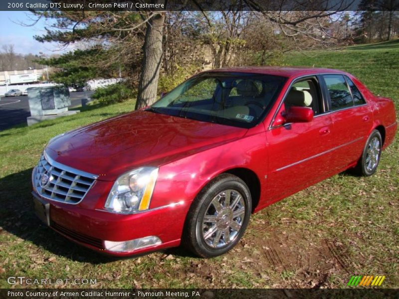 Crimson Pearl / Cashmere 2006 Cadillac DTS Luxury