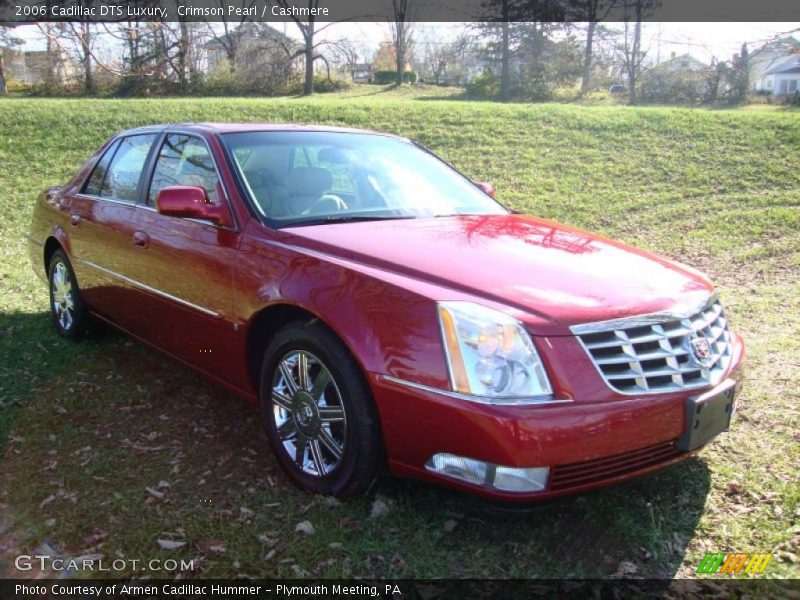 Crimson Pearl / Cashmere 2006 Cadillac DTS Luxury