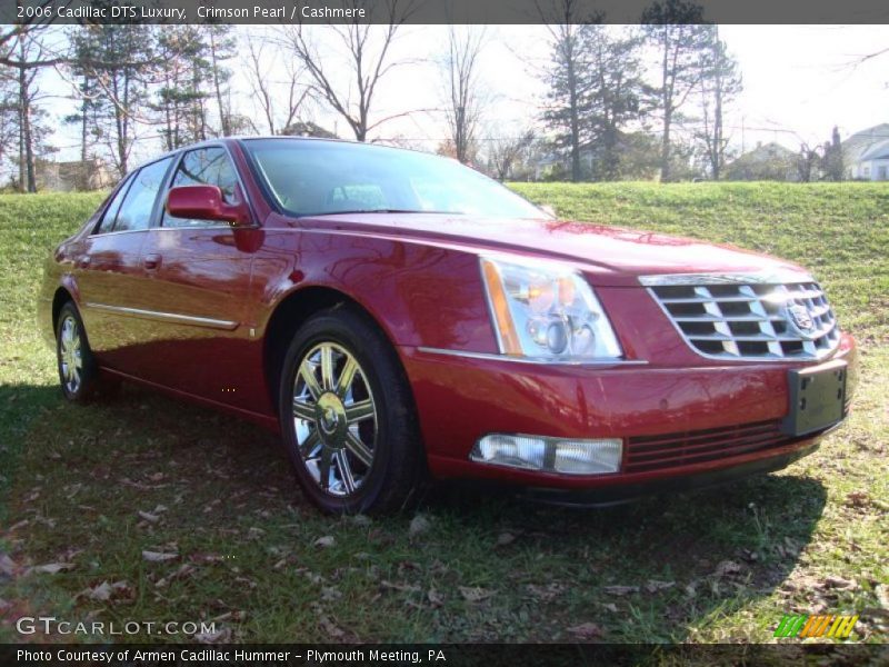 Crimson Pearl / Cashmere 2006 Cadillac DTS Luxury