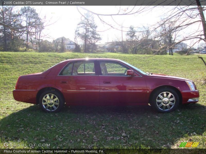 Crimson Pearl / Cashmere 2006 Cadillac DTS Luxury