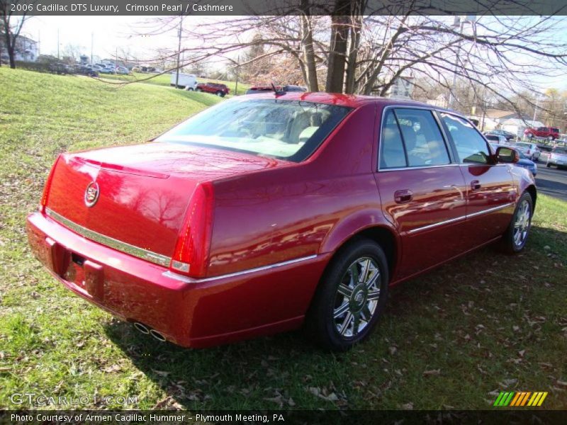 Crimson Pearl / Cashmere 2006 Cadillac DTS Luxury