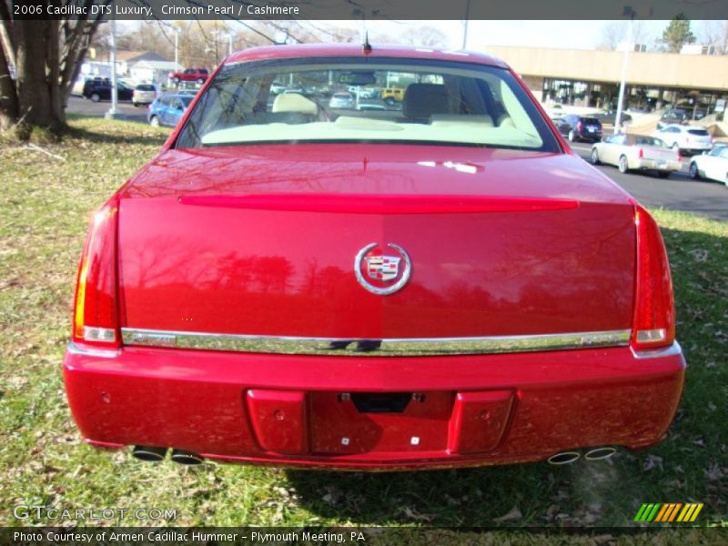 Crimson Pearl / Cashmere 2006 Cadillac DTS Luxury