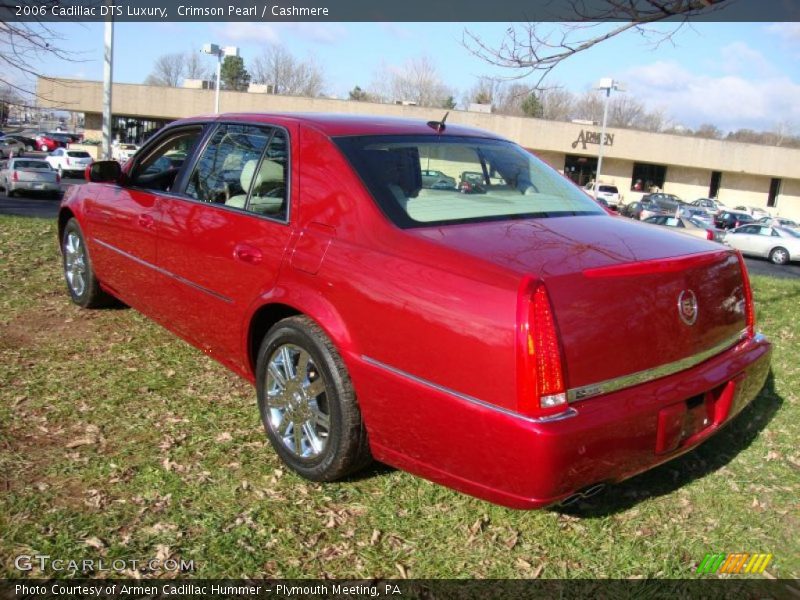 Crimson Pearl / Cashmere 2006 Cadillac DTS Luxury