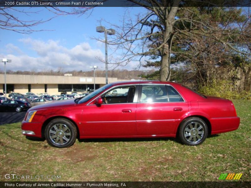 Crimson Pearl / Cashmere 2006 Cadillac DTS Luxury