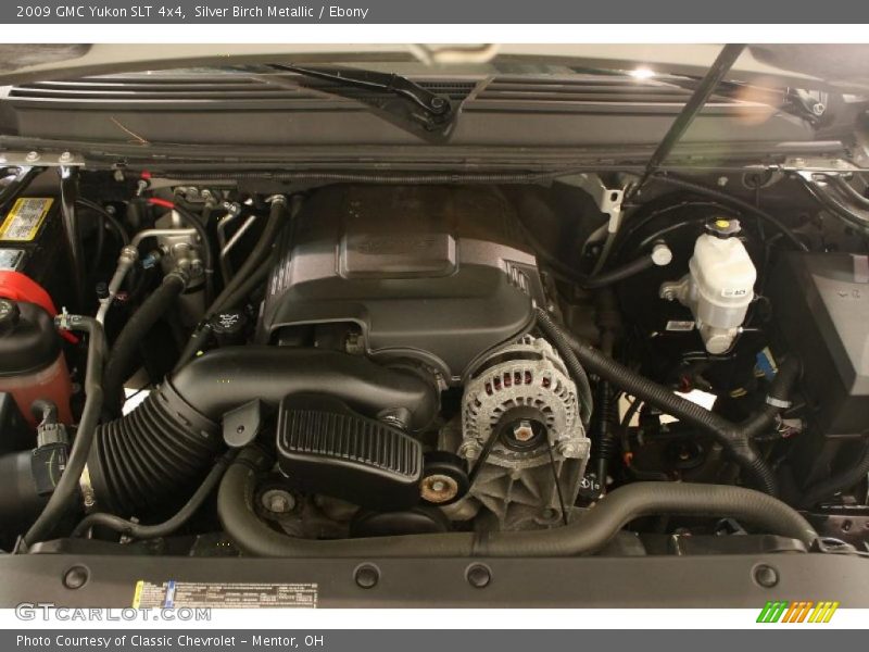 Silver Birch Metallic / Ebony 2009 GMC Yukon SLT 4x4