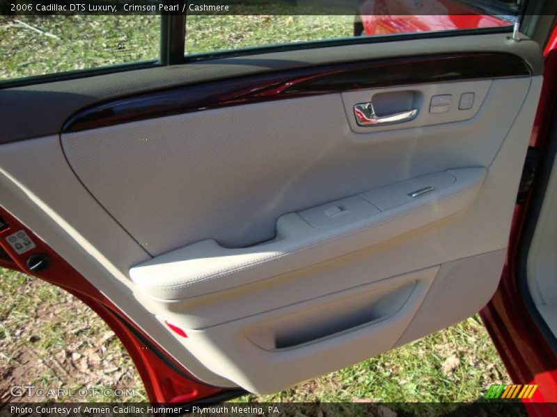 Crimson Pearl / Cashmere 2006 Cadillac DTS Luxury