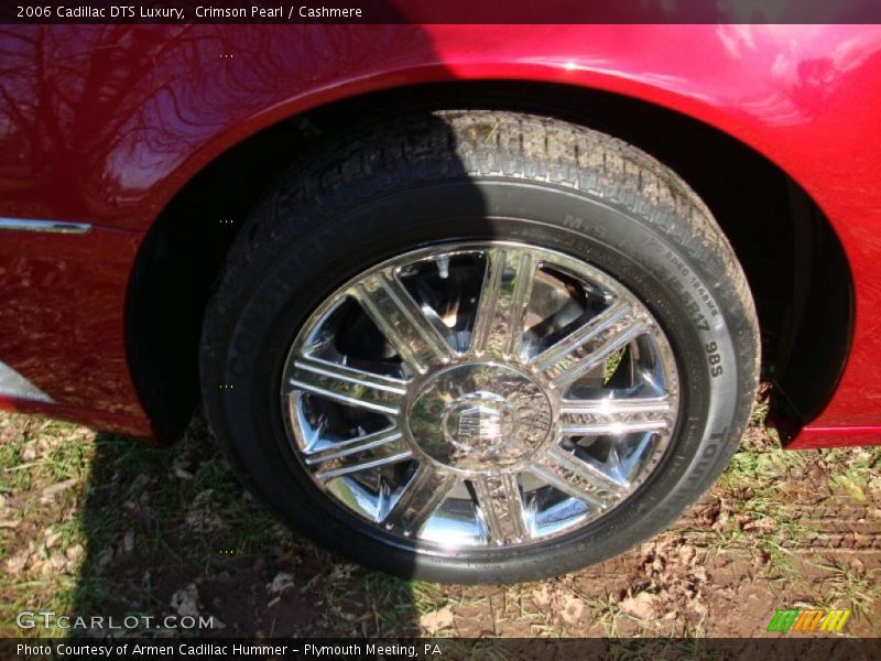 Crimson Pearl / Cashmere 2006 Cadillac DTS Luxury