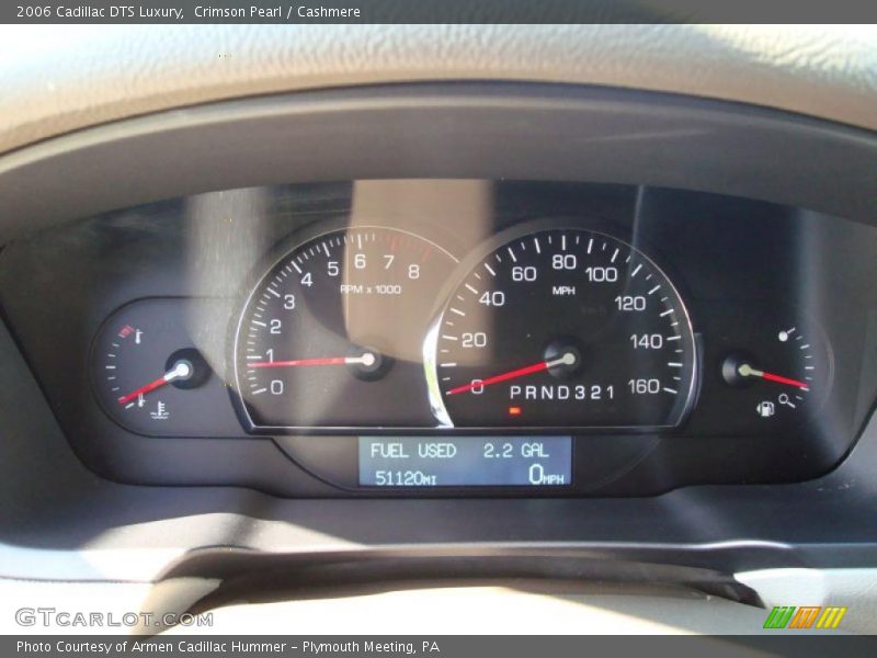 Crimson Pearl / Cashmere 2006 Cadillac DTS Luxury