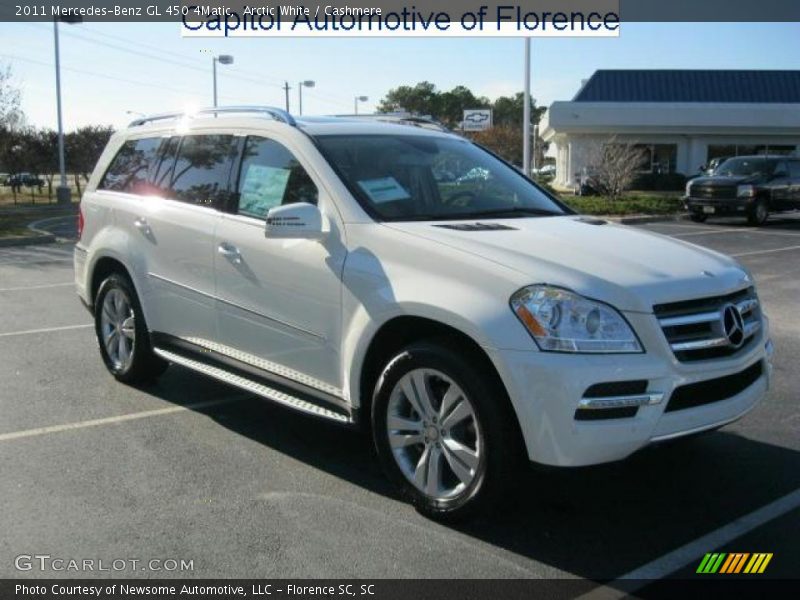 Arctic White / Cashmere 2011 Mercedes-Benz GL 450 4Matic