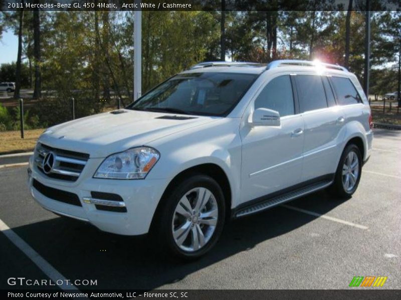 Arctic White / Cashmere 2011 Mercedes-Benz GL 450 4Matic