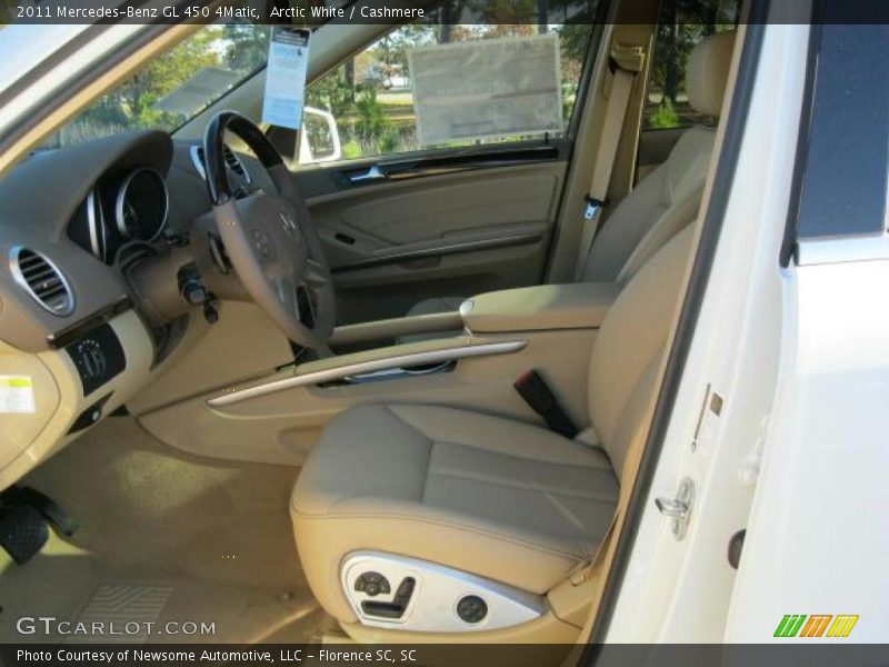 Arctic White / Cashmere 2011 Mercedes-Benz GL 450 4Matic