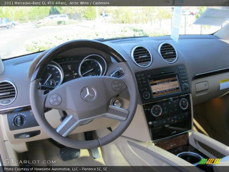 Arctic White / Cashmere 2011 Mercedes-Benz GL 450 4Matic