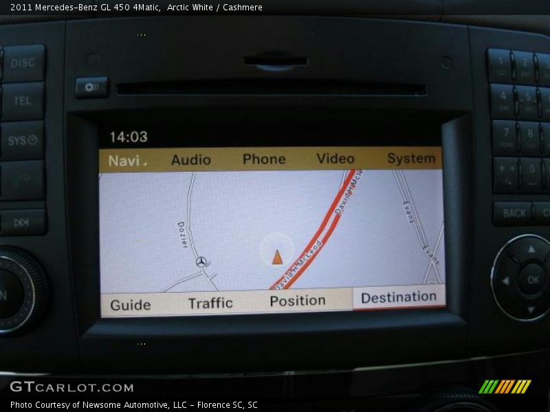 Arctic White / Cashmere 2011 Mercedes-Benz GL 450 4Matic