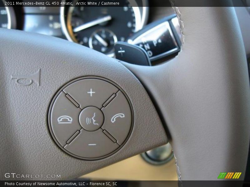 Arctic White / Cashmere 2011 Mercedes-Benz GL 450 4Matic