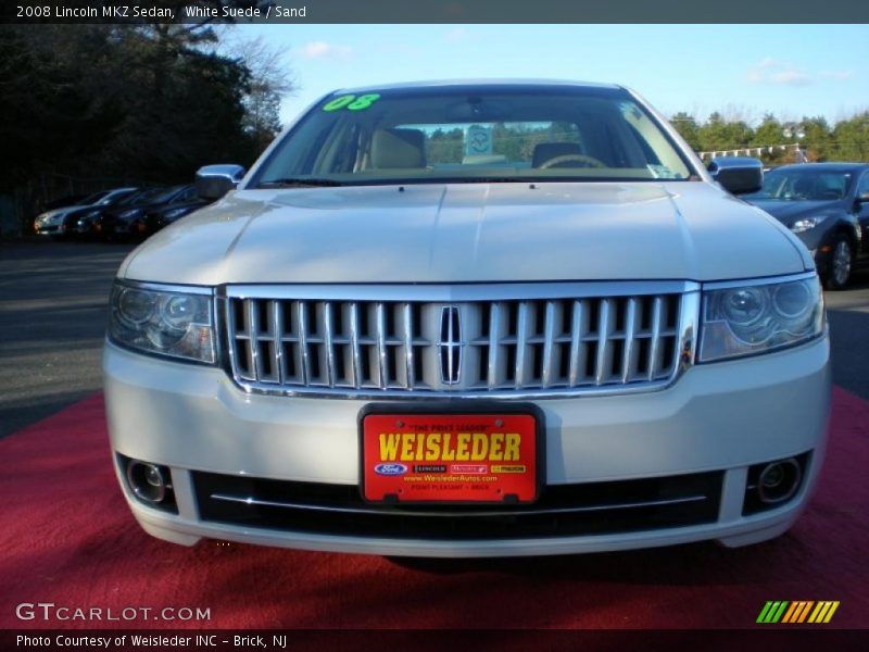 White Suede / Sand 2008 Lincoln MKZ Sedan