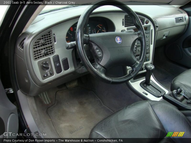 Charcoal Grey Interior - 2002 9-5 Aero Sedan 